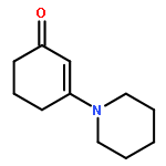 2-Cyclohexen-1-one, 3-(1-piperidinyl)-