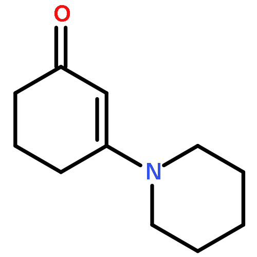 2-Cyclohexen-1-one, 3-(1-piperidinyl)-