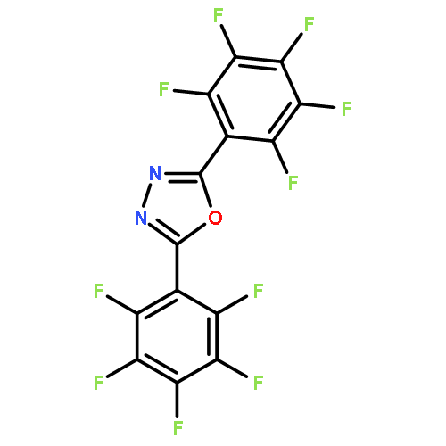 1,3,4-Oxadiazole,2,5-bis(2,3,4,5,6-pentafluorophenyl)-