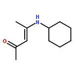 3-Penten-2-one, 4-(cyclohexylamino)-