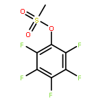 Perfluorophenyl methanesulfonate