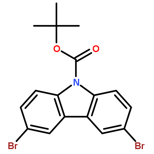 9H-Carbazole-9-carboxylic acid, 3,6-dibromo-, 1,1-dimethylethyl ester