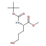 L-Norvaline, N-[(1,1-dimethylethoxy)carbonyl]-5-hydroxy-, methyl ester