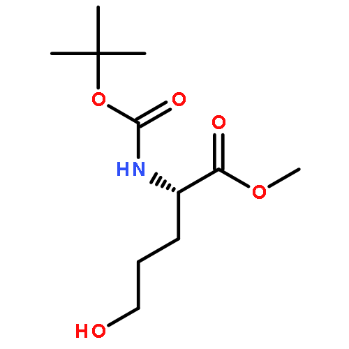 L-Norvaline, N-[(1,1-dimethylethoxy)carbonyl]-5-hydroxy-, methyl ester