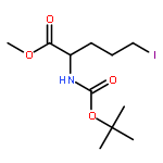 Methyl (S)-2-(Boc-amino)-5-iodopentanoate