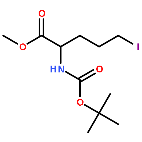 Methyl (S)-2-(Boc-amino)-5-iodopentanoate