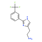 1H-Imidazole-4-ethanamine, 2-[3-(trifluoromethyl)phenyl]-