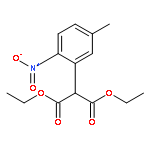 diethyl (5-methyl-2-nitrophenyl)propanedioate