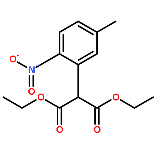 diethyl (5-methyl-2-nitrophenyl)propanedioate