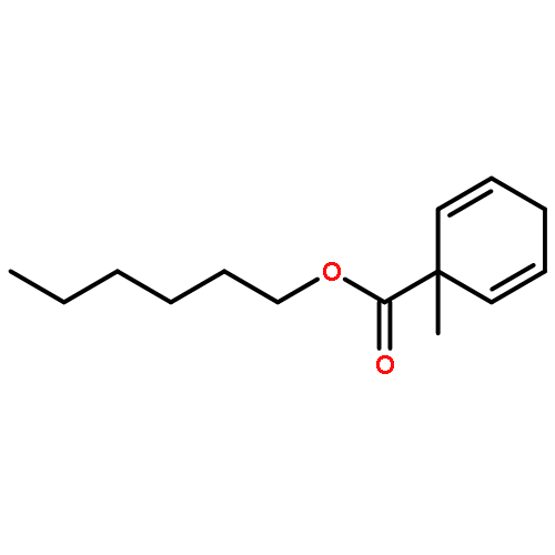 2,5-Cyclohexadiene-1-carboxylic acid, 1-methyl-, hexyl ester