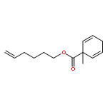 2,5-Cyclohexadiene-1-carboxylic acid, 1-methyl-, 5-hexenyl ester