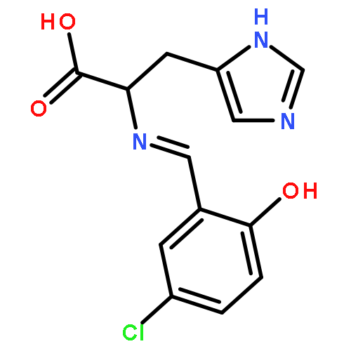 L-Histidine, N-[(5-chloro-2-hydroxyphenyl)methylene]-