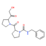 1-Pyrrolidinecarboxamide,2-[[(2S)-2-(hydroxyacetyl)-1-pyrrolidinyl]carbonyl]-N-(phenylmethyl)-, (2S)-