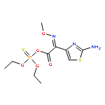 Diethyl thiophosphoril (Z)-(2-aminothiazol-4-yl)-(methoxyimino)acetate