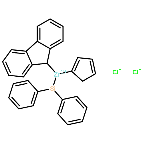 Diphenylsilyl(cyclopentadienyl)(9-fluorenyl)zirconium dichloride