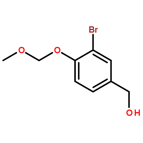 Benzenemethanol, 3-bromo-4-(methoxymethoxy)-