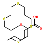 Hexanoicacid, 2-(1,4,8,11-tetrathiacyclotetradec-6-yloxy)-