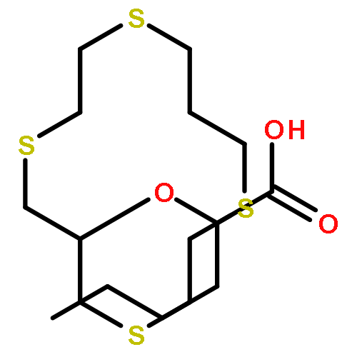 Hexanoicacid, 2-(1,4,8,11-tetrathiacyclotetradec-6-yloxy)-