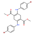 1,4-Cyclohexadiene-1,4-dicarboxylic acid,2,5-bis[(4-bromophenyl)amino]-, dimethyl ester