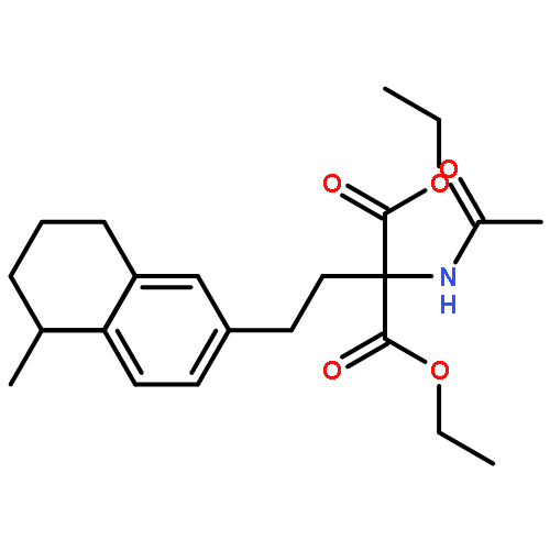 Diethyl 2-acetamido-2-(4-octylphenethyl)malonate