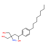 3-Amino-3-(hydroxymethyl)-1-(4-octylphenyl)-1,4-butanediol