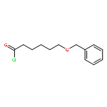 Hexanoyl chloride, 6-(phenylmethoxy)-