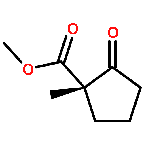 Cyclopentanecarboxylicacid, 1-methyl-2-oxo-, methyl ester, (1R)-