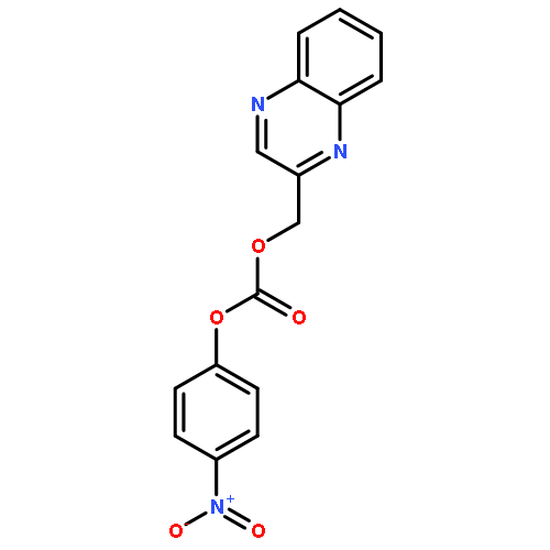 Carbonic acid, 4-nitrophenyl 2-quinoxalinylmethyl ester