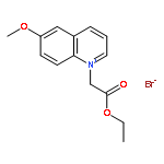 1-(2-Ethoxy-2-oxoethyl)-6-methoxyquinolin-1-ium bromide