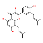 4H-1-Benzopyran-4-one,3,5,7-trihydroxy-2-[4-hydroxy-3-(3-methyl-2-buten-1-yl)phenyl]-8-(3-methyl-2-buten-1-yl)-