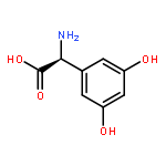 Benzeneacetic acid, a-amino-3,5-dihydroxy-, (aS)-