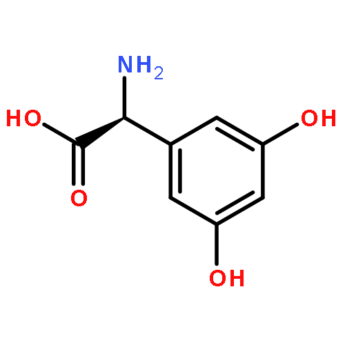 Benzeneacetic acid, a-amino-3,5-dihydroxy-, (aS)-