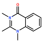 1,2,3-trimethyl-4-oxo-1,4-dihydroquinazolin-3-ium