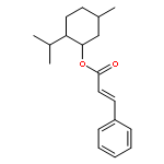 2-Propenoic acid, 3-phenyl-,(1R,2S,5R)-5-methyl-2-(1-methylethyl)cyclohexyl ester