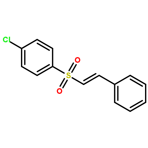 Benzene, 1-chloro-4-[[(1E)-2-phenylethenyl]sulfonyl]-