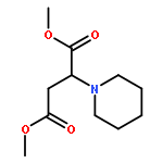 Butanedioic acid,2-(1-piperidinyl)-, 1,4-dimethyl ester