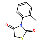 2,4-Thiazolidinedione, 3-(2-methylphenyl)-