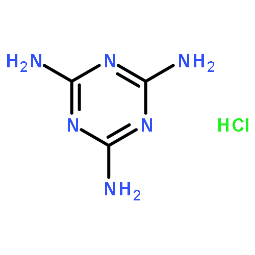 1,3,5-Triazine-2,4,6-triamine, hydrochloride