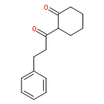 Cyclohexanone, 2-(1-oxo-3-phenylpropyl)-