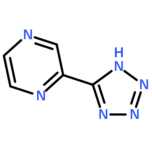 Pyrazine, 1H-tetrazol-5-yl-