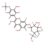 2-(3-Hydroxy-4-methoxyphenyl)-3,5-dihydroxy-7-O-β-D-glucopyranoside-4H-1-benzopyran-4-one