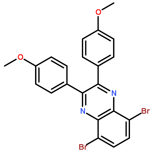 5,8-Dibromo-2,3-bis(4-methoxyphenyl)quinoxaline