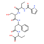 Butanoic acid,2,3,4,5-tetradehydroprolyl-(2S)-2-aminobutanoyl-L-seryl-(3R)-3-phenyl-b-alanyl-2-amino-, (2S)- (9CI)