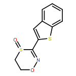 3-(Benzo[b]thiophen-2-yl)-5,6-dihydro-1,4,2-oxathiazine 4-oxide