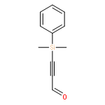 2-Propynal, 3-(dimethylphenylsilyl)-