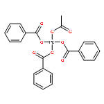 Plumbane, (acetyloxy)tris(benzoyloxy)-