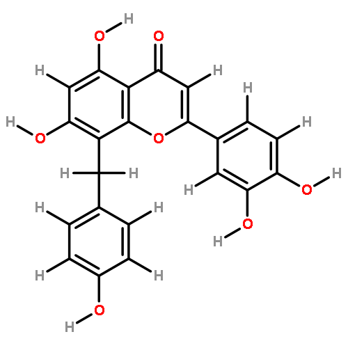 8-(4-Hydroxybenzyl)luteolin