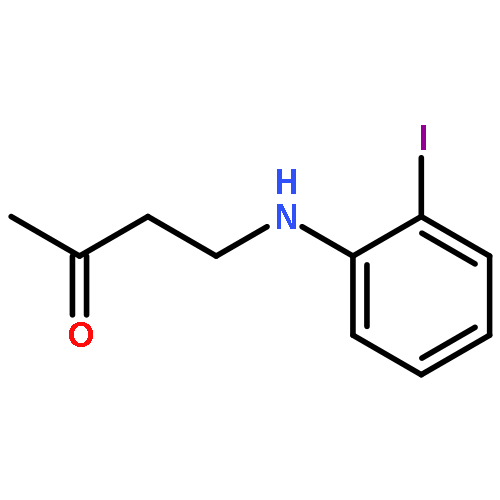 2-Butanone, 4-[(2-iodophenyl)amino]-