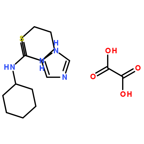 Thiourea, N-cyclohexyl-N'-[5-(1H-imidazol-4-yl)pentyl]-, ethanedioate
(1:1)