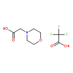 4-Morpholineacetic acid, trifluoroacetate